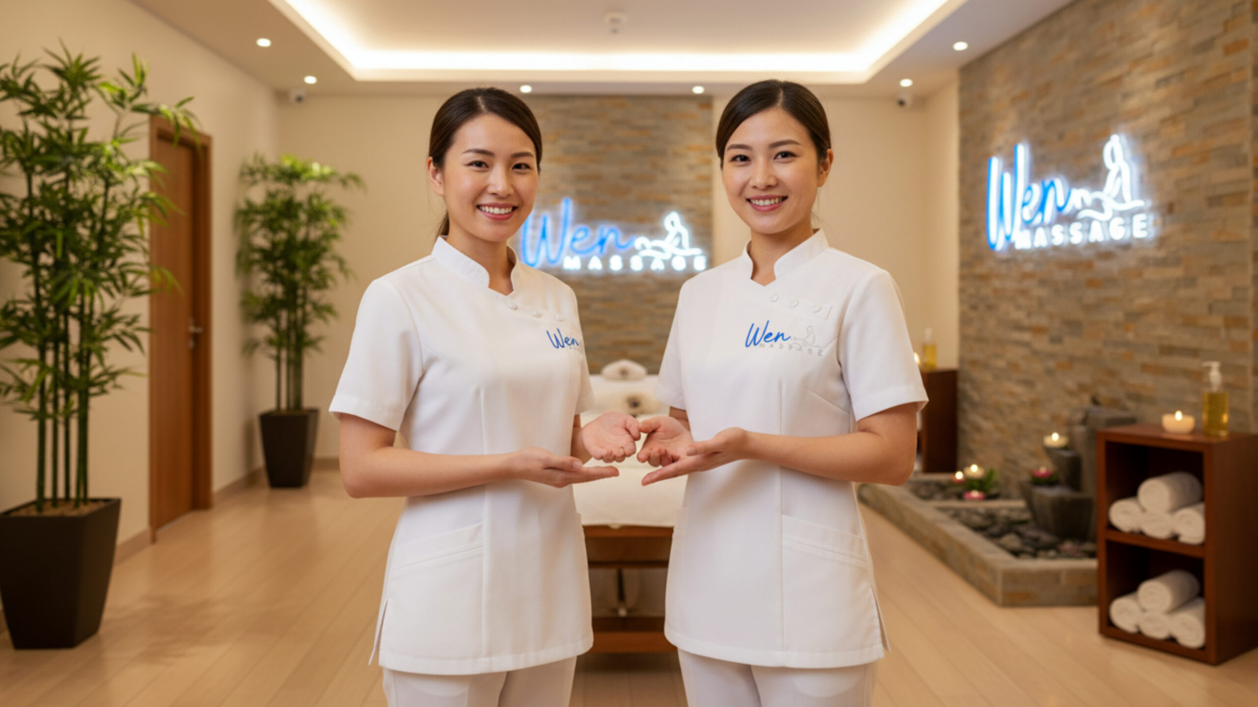 Wen Massage relaxing environment